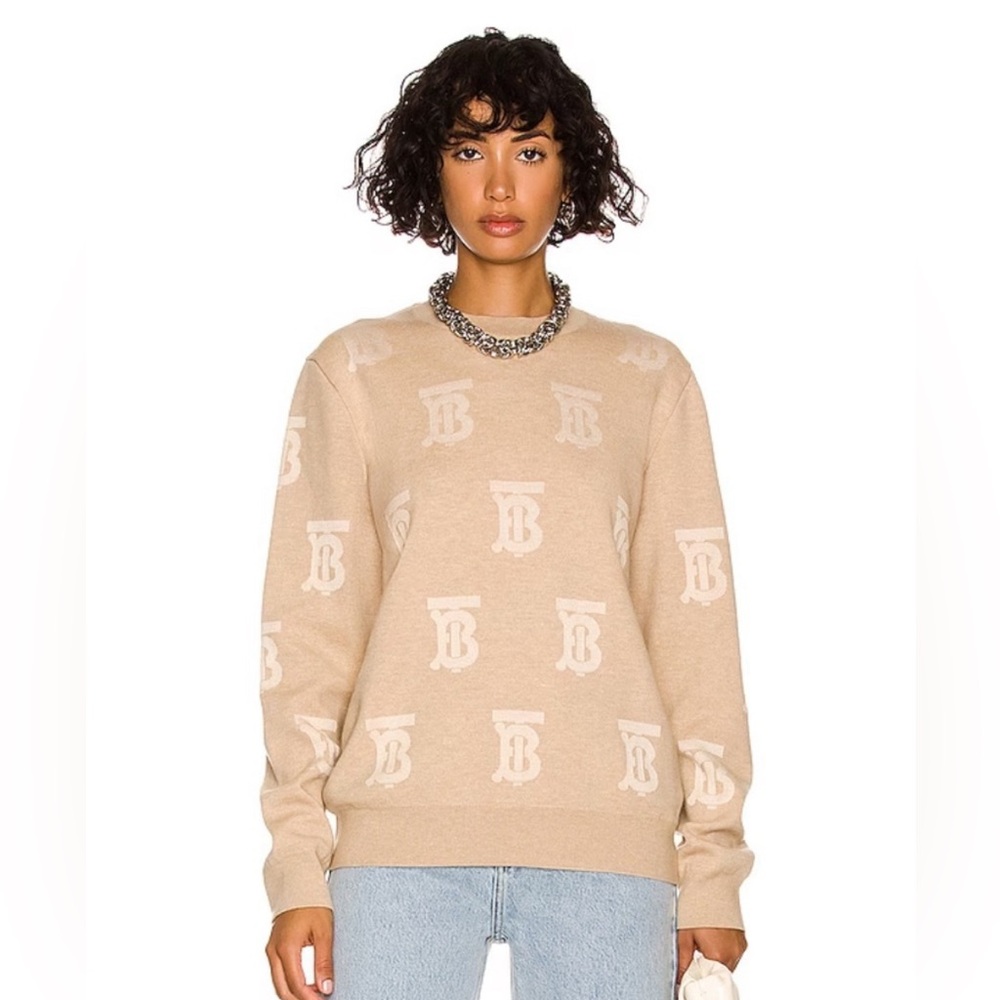 Burberry Saskia Silk Blend Sweater - Small